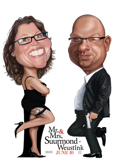 Mr. & Mrs. Surmond-Weustink